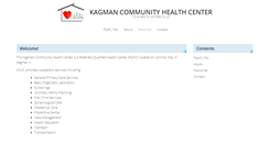 Desktop Screenshot of kagmanchc.org